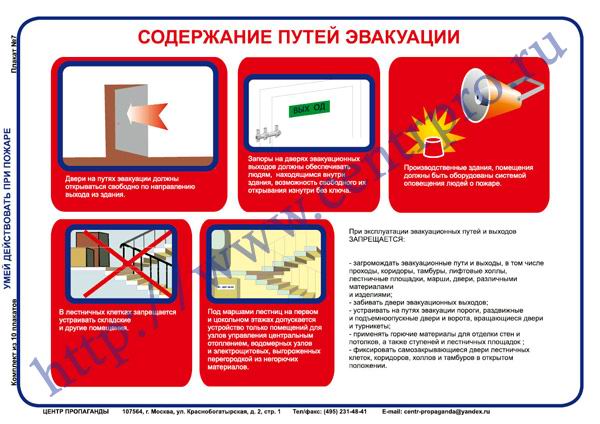 ПУТИ ЭВАКУАЦИИ