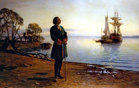 Пётр 1 в Симбирске 1722 году